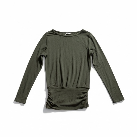 OGL Tops - OGL Forest Green Long Sleeve Shirt Small